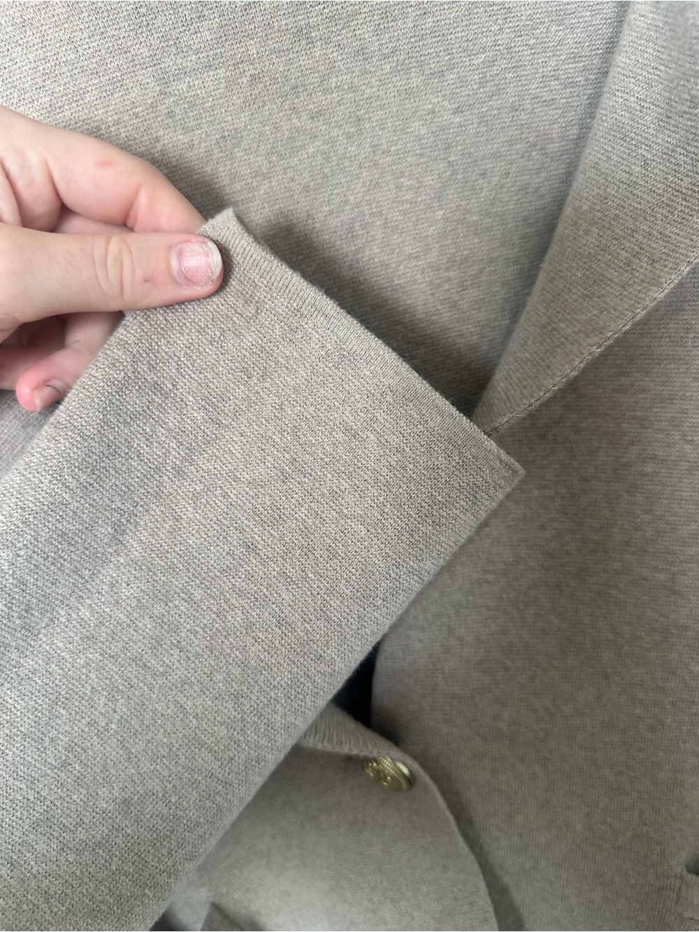 J. Crew Taupe Single-Button Blazer Jacket - Picture 6 of 10